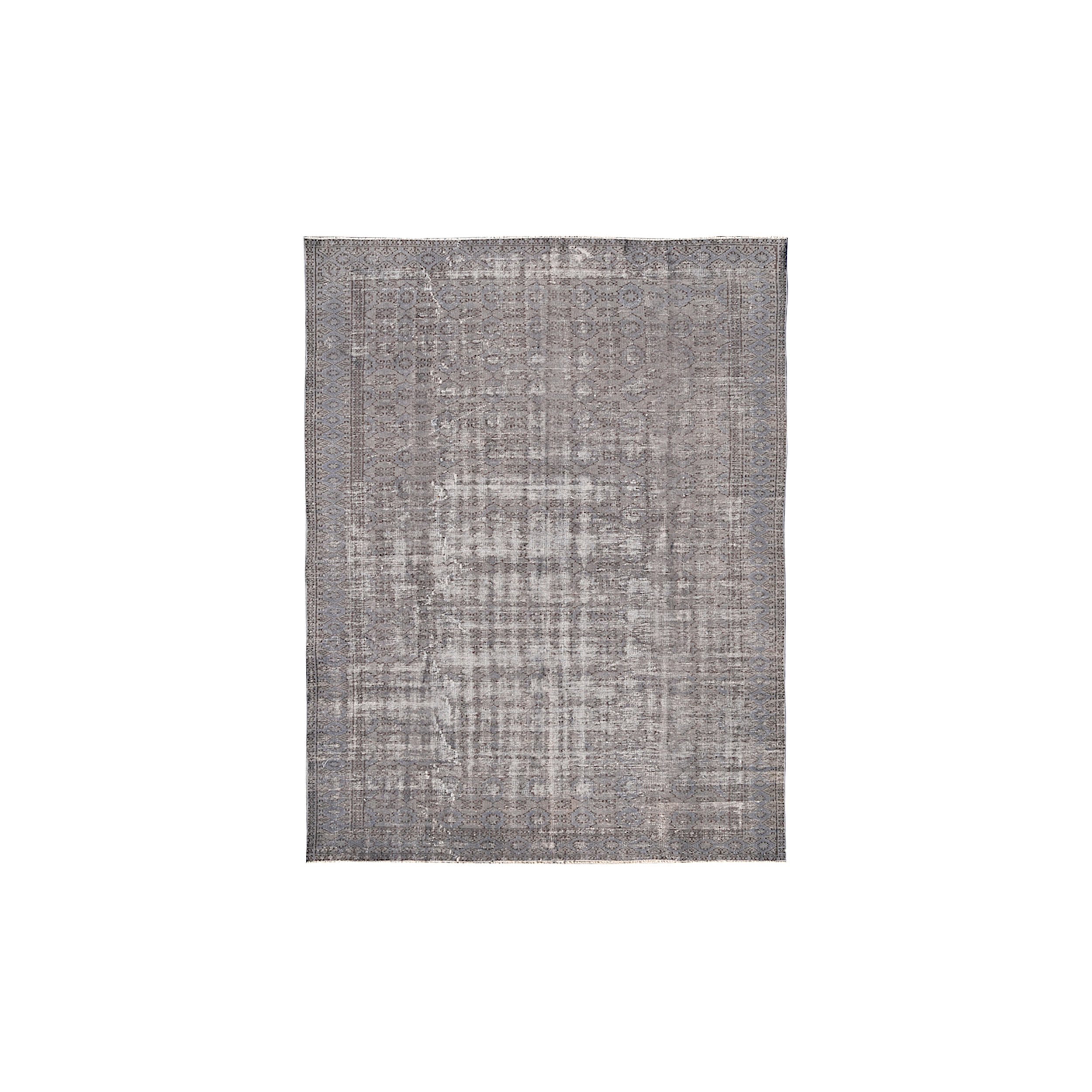 Teppich Wolle Grau 285cm x 216cm