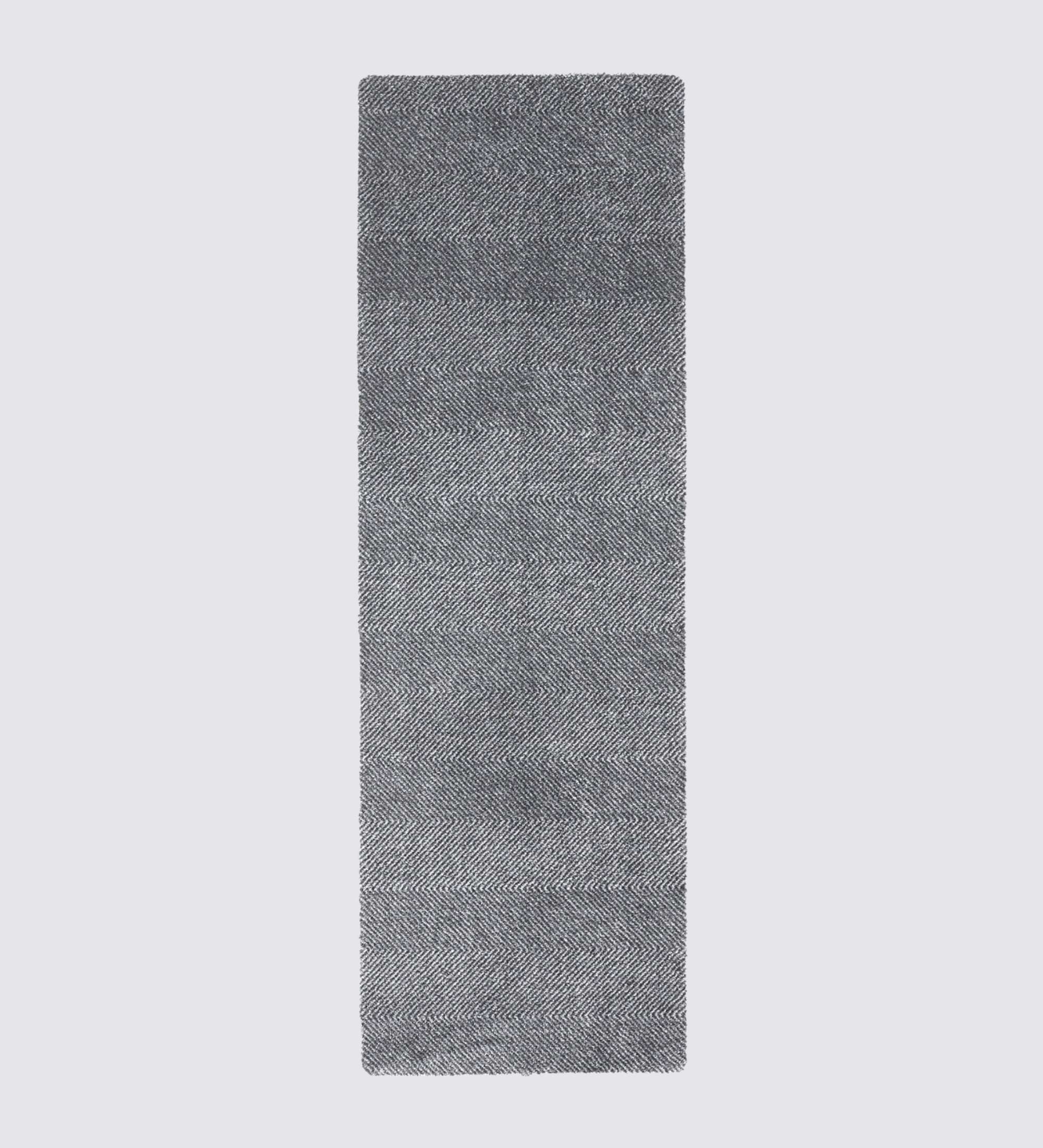 Fußmatte Kunstfaser Grau 100 x 150