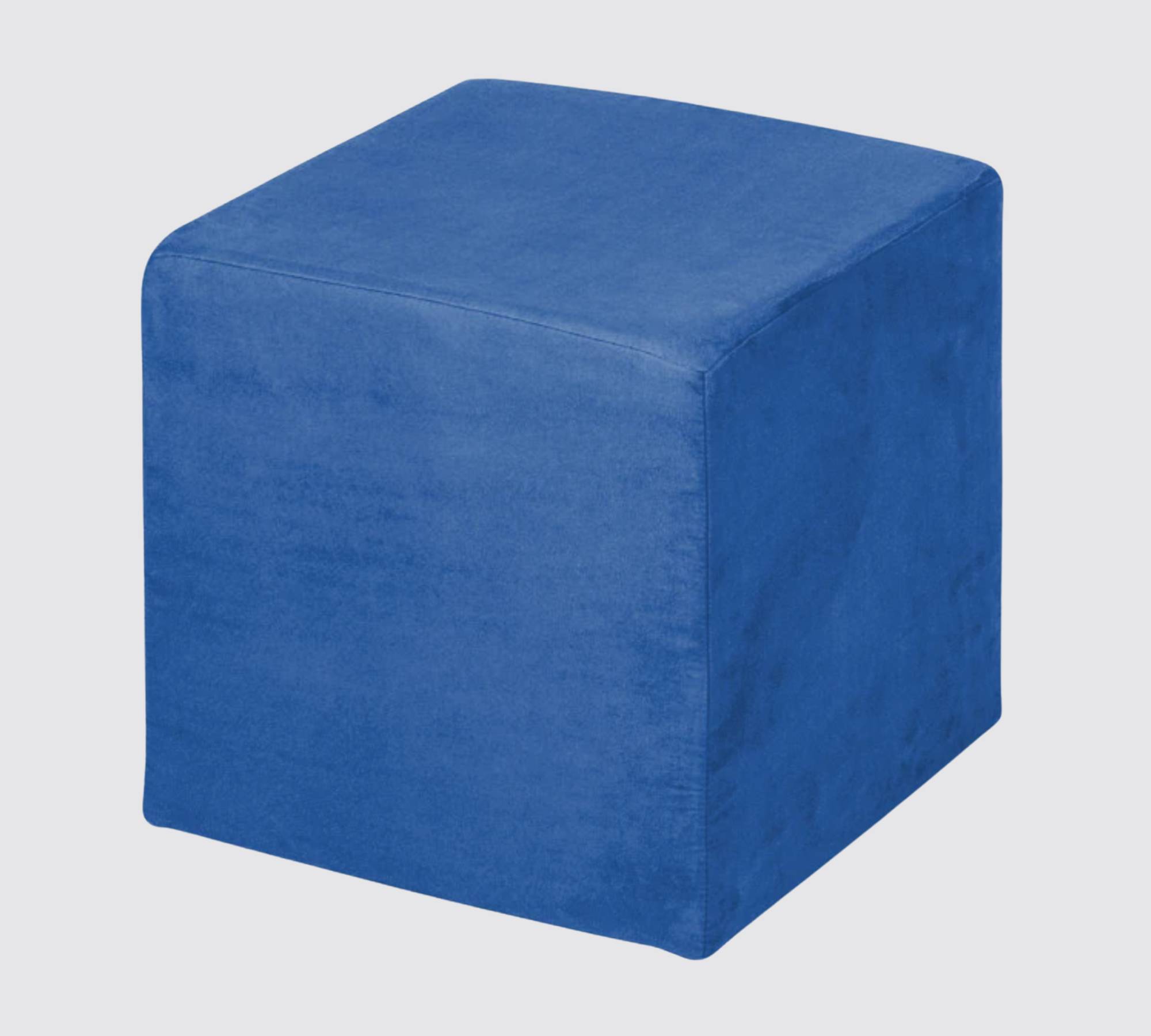 Sitzwürfel Blau