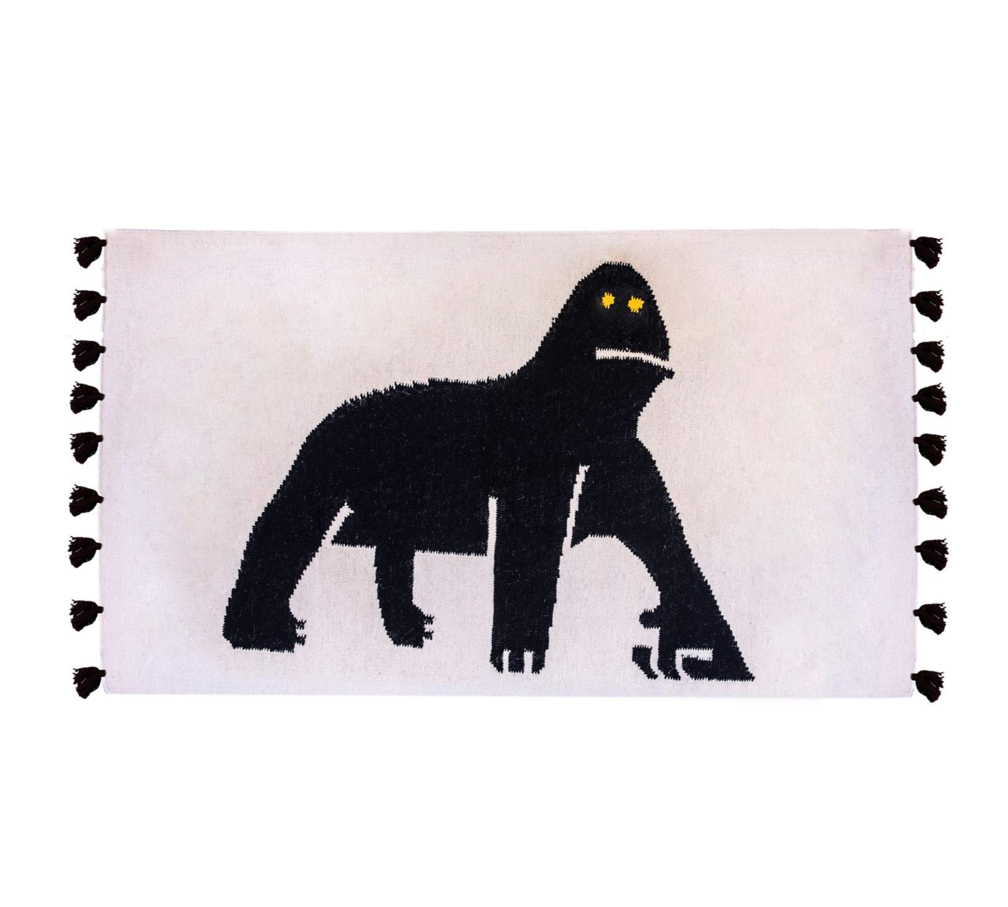 Kinder-Teppich Gorilla 90 x 150 cm