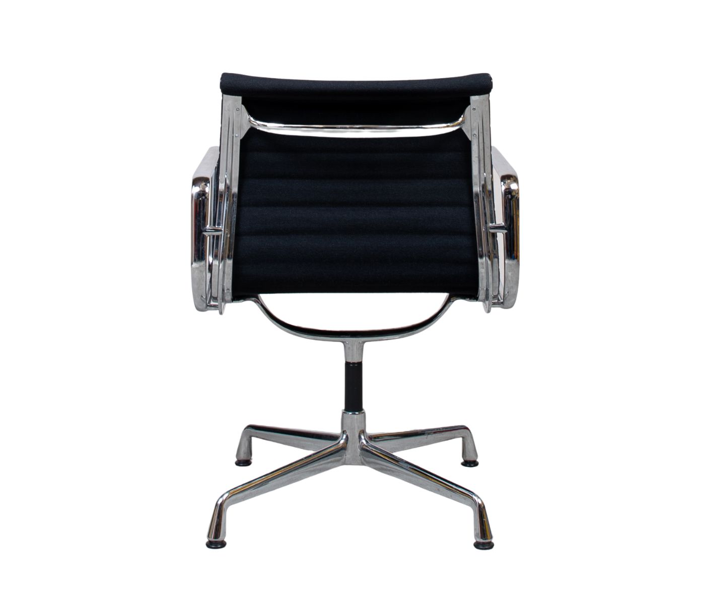 Eames EA 108 Aluminium Chair Schwarz