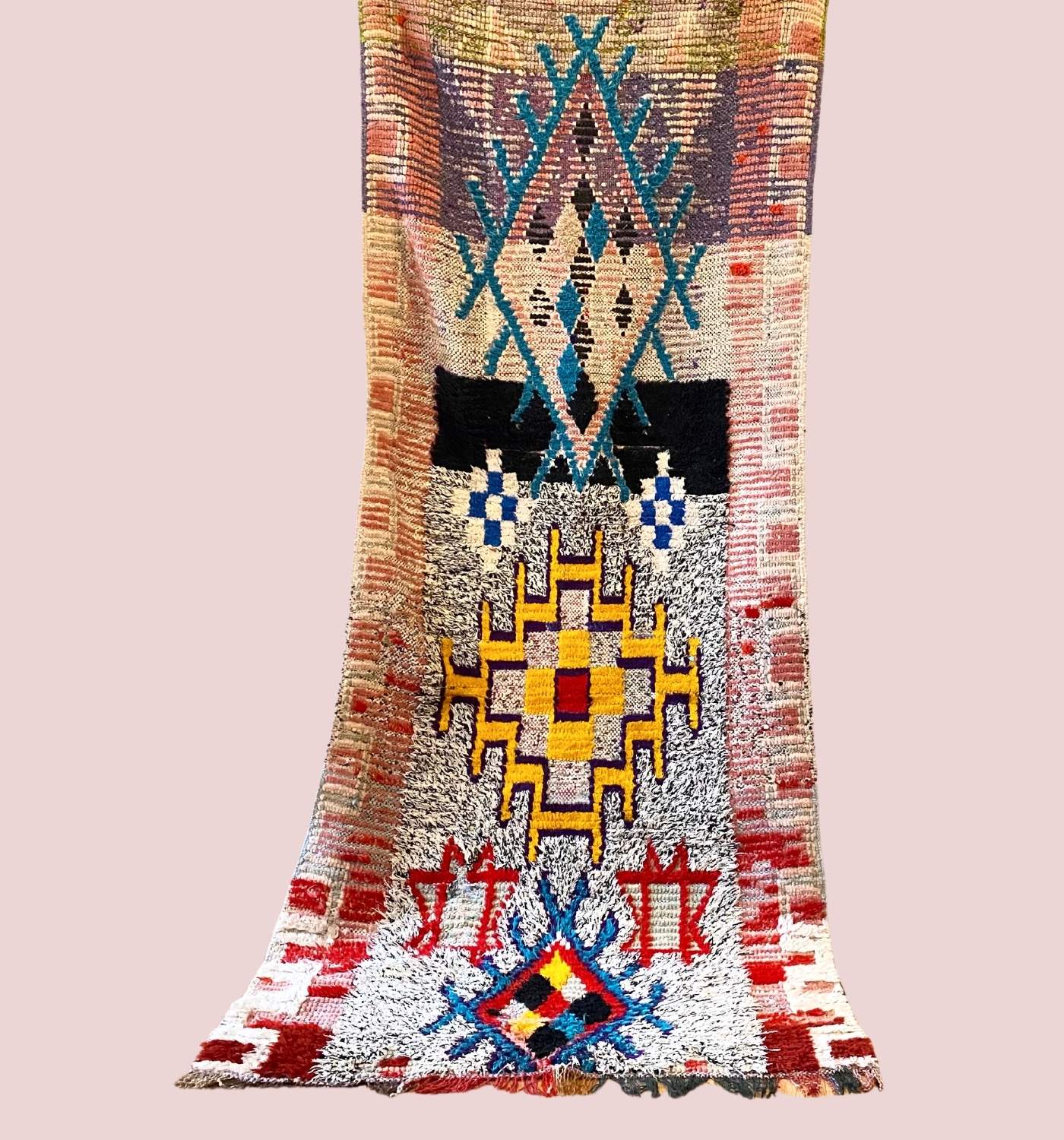 Marokkanischer Vintage-Teppich Boucheroite III