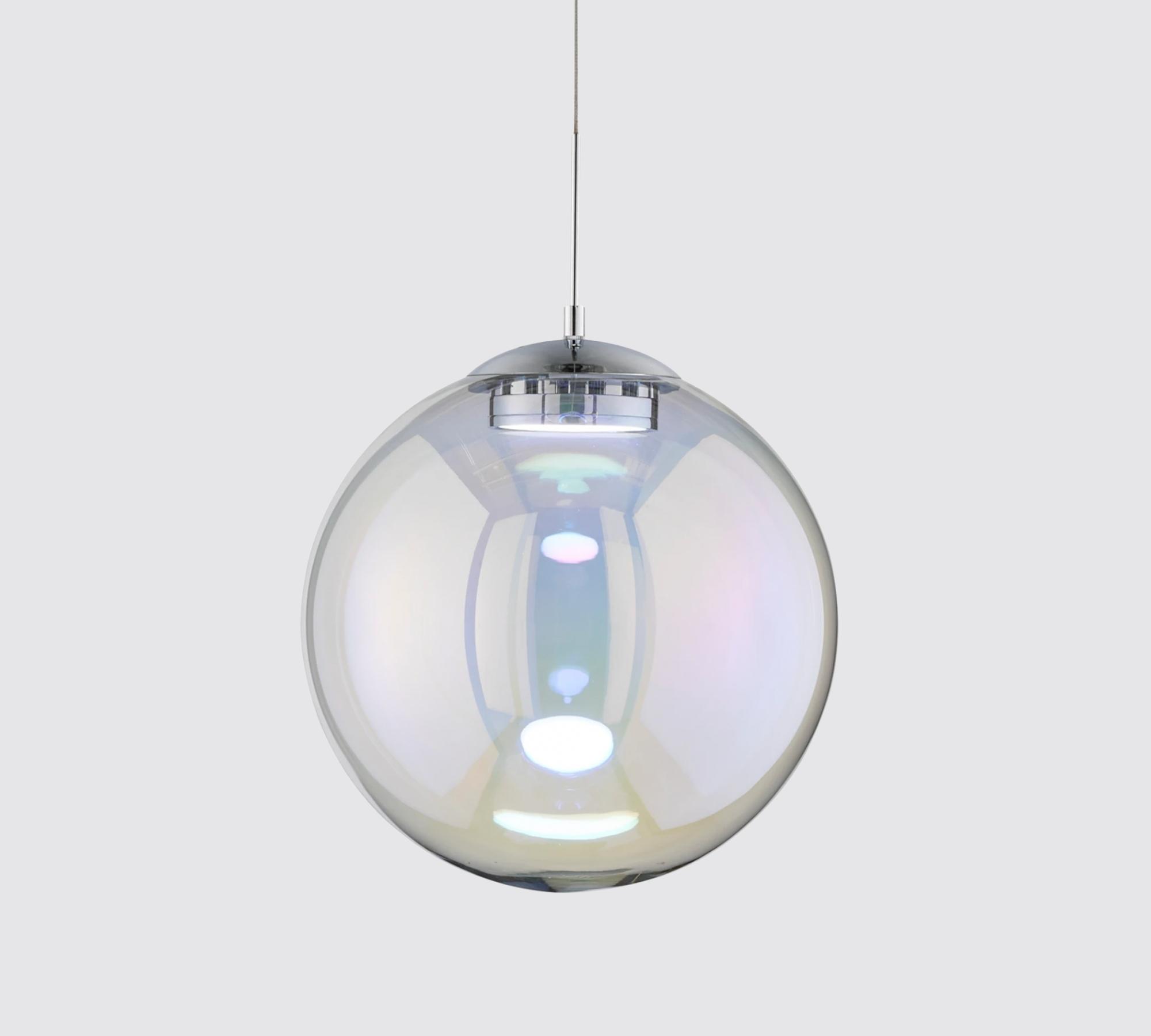 LED Glas Pendelleuchte 1-Flammig 30cm Durchmesser