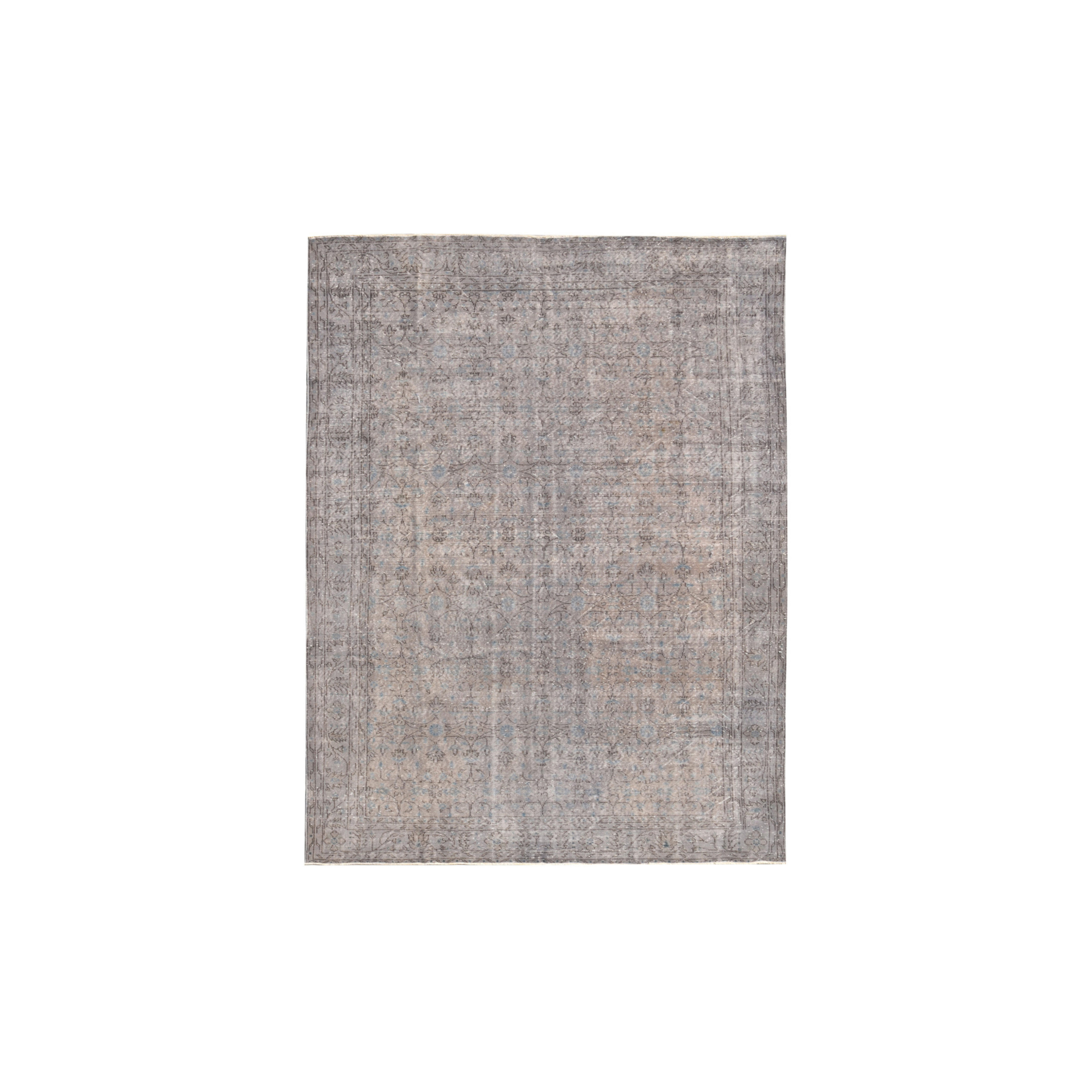 Teppich Wolle Grau 297cm x 210cm