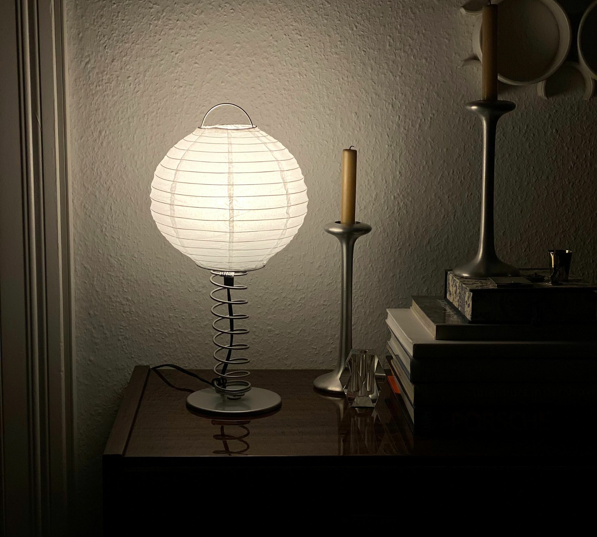 Vintage IKEA Papierlampe Postmodern  2