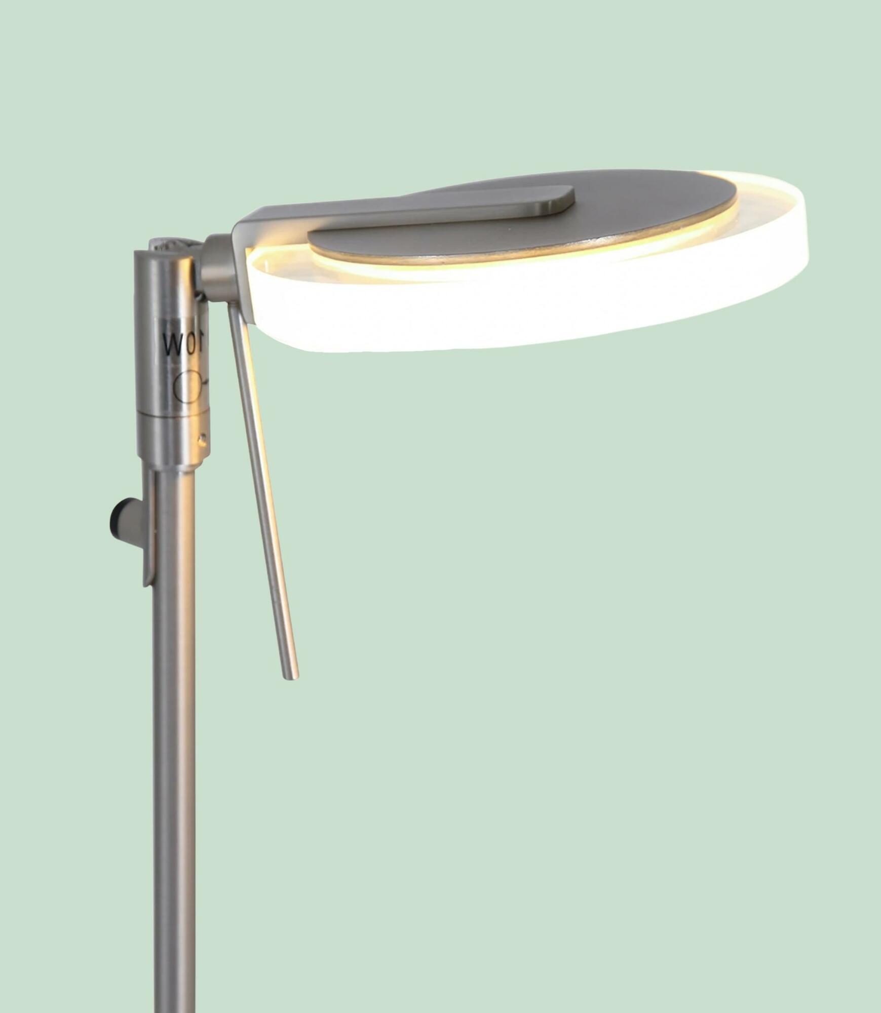 LED Stehleuchte Klarglas Verstellbar 1-Flammig 1