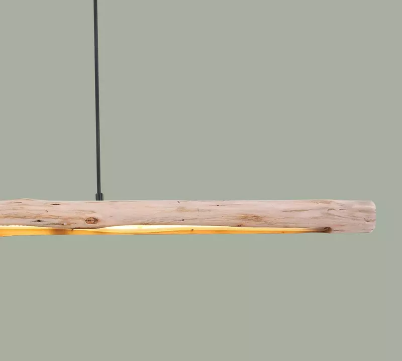 LED-Pendelleuchte Holz geölt | Globo Lighting | COCOLI