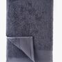 8-tlg. Handtuch-Set aus Baumwolle Grau Öko-Tex Standard 100 3