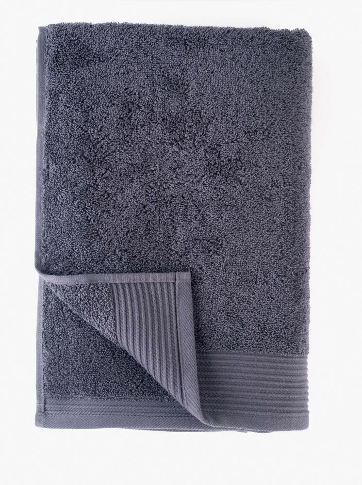 8-tlg. Handtuch-Set aus Baumwolle Grau Öko-Tex Standard 100 3